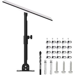 Heavy Duty Starlink Adjustable Roof Mounting Kit | Starlink Pole Mount Gen 3, Includes Starlink Roof Mount and Pivot Mount with Gen 3 Pipe Adapter