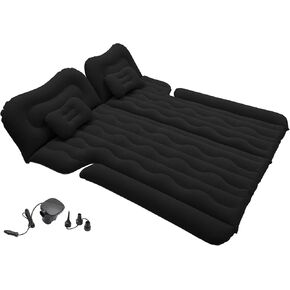 Car Air Mattress Camping Bed Comfortable Air Bed Mat Sleeping Mat with Air Pump for Car Travel Camping