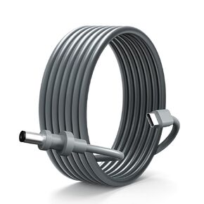 OTPEIR Starlink Mini Cable, 16.4FT Starlink Mini USB Type C to DC Power Cable Cord, Work with 100W+ PD Source, Waterproof Input USB Type C to DC Cable, 18AWG 5M
