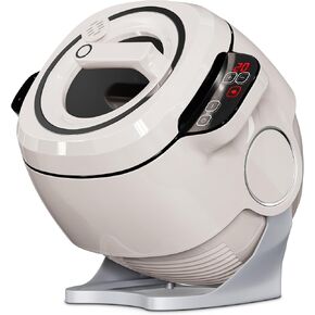 1000W Automatic Cooking Machine - 6L Auto Stir Fry Wok Fried Rice Cooking Machine with Smart Touch 360° Rotating 3D All-round Heating - Heavy Duty Portable Cooker Fryer for Stir Frying Stewing Cooking