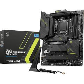 MSI MAG Z790 Tomahawk MAX WiFi Gaming Motherboard (Supports 12th/13th/14th Gen Intel Processors, LGA 1700, DDR5, PCIe 5.0, M.2, 2.5Gbps LAN, USB 3.2 Gen2, Wi-Fi 7, ATX) (Renewed)