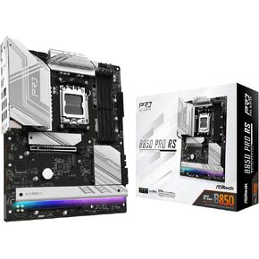 ASRock AMD B850 Pro RS Socket AM5 Ryzen DDR5 8000 MHz 256GB ATX Motherboard M.2 SATA3 6.0 Gb/s PCIe 5.0