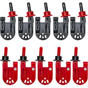 10pcs Fishing Release Clip, Planer Board Release Clips Heavy Tension Snap Release Clip Fishing in-line Side Clip Fishing Accessories for Offshore Fishing Tackles Trolling Downrigger Clips