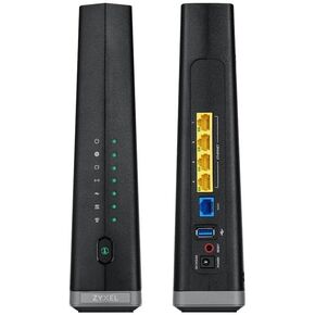 ZYXEL C3510XZ 6 Gigabit Ethernet Gateway Modem/Router for Fiber Internet - Will not Work with DSL - Compatible with CenturyLink