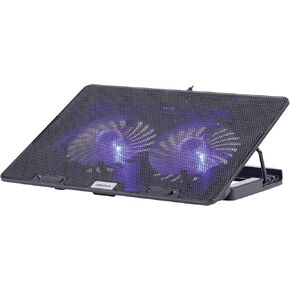 RadioShack Multiple Position Cooling Pad for laptops Multi-Height: up to 12.9cms, Fan Speed: 1050+/-10% RPM, Fan Size: 125x125x15mm