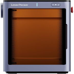 LaserPecker Safety Enclosure with Auto-Alignment Camera & Class 1 Safety, Dual-Row Fill Lights, Motorized Adjustable Base, Instant Safety Shutoff, Smoke-Free Engraving