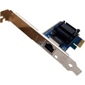 1G/2.5G PCI Express Network Adapter RTL8125,Single RJ45 Port, 2500/1000/100Mbps Ethernet LAN Card NIC Support Windows/Linux/MAC for Host Server/PC Game