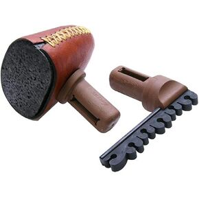 Selway 6-Arrow Longbow Rawhide Slide-On Quiver,Colors may vary