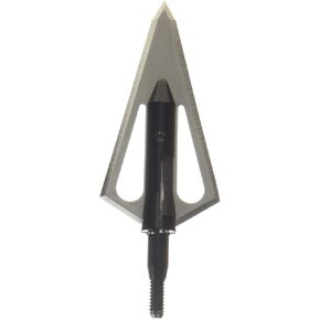 Stinger 4 Blade Arrow Broadhead (Pack of 3), 150-Grain, Silver