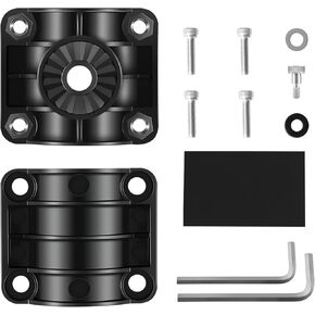 010-12676-15 0 Degree Livescope Pole Mount for Garmin Panoptix LVS32 Transducer, Trolling Motor Shaft Mount Use with LiveScope Ice Fishing Bundle & LiveScope System