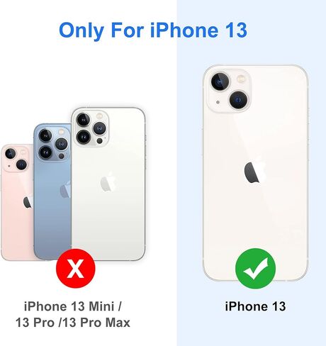 SportLink متوافق مع iPhone 13 Running Arm -Arm -Arm -Armonder Collder لتشغيله مع Clear Screatproof Case & Phone Ring حامل للياقة الرياضية الرياضية in Kuwait