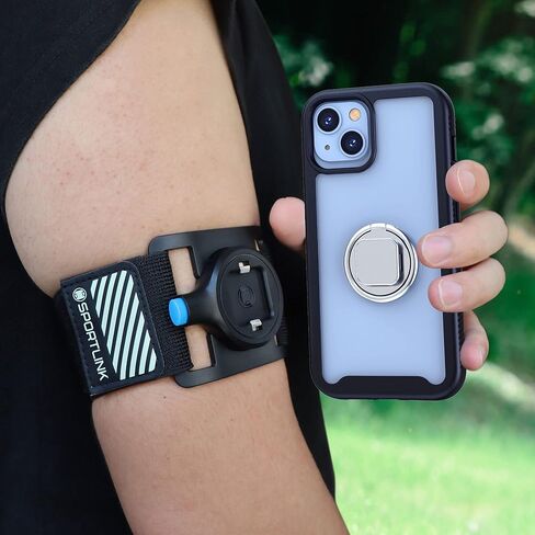 SportLink متوافق مع iPhone 13 Running Arm -Arm -Arm -Armonder Collder لتشغيله مع Clear Screatproof Case & Phone Ring حامل للياقة الرياضية الرياضية in Kuwait