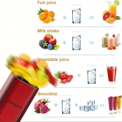 ماكينات عصارة الصحافة المحمولة ، الخلاط ، سفينة 10 أوقية ، ershal Blender-for Shakes & Smoothies ، Blue in Kuwait