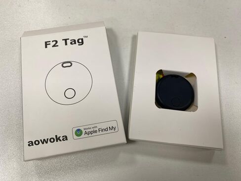 Air tag Tracker Bluetooth Item Finder, Compatible with Apple Find My APP (iOS Only) Suitable for Luggage, Bags, Wallets, Backpacks,Keys Finder,1 Black and1 White in Saudi Arabia