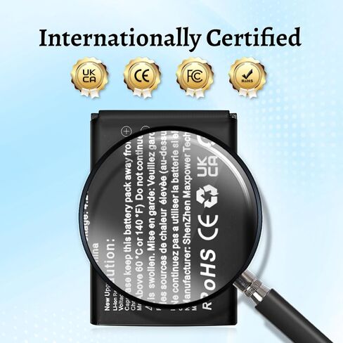 Shenmz 2500mAh 160240 بطارية بديلة لـ Steelseries Arctis Pro Wireless ، Siberia 800 ، Siberia 840 ، 61298RX Headets ، H Wireless Gaming Headset Backup 2Pack in Kuwait