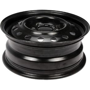 Dorman 939-179 15 x 6 In. Steel Wheel Compatible with Select Models, Black
