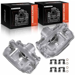 A-Premium Disc Brake Caliper Assembly with Bracket Compatible with Select Subaru Models - Legacy/Outback 2010 2011 2012 2013 2014, H4 2.5L - Rear Driver and Passenger Side, 2-PC Set