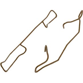 ACDelco Gold 18K1006X Front Disc Brake Caliper Hardware Kit with Springs