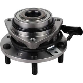 Autoround Front Wheel Hub and Bearing Assembly 513124 Fit for 4x4 Chevy Blazer/S10, GMC Jimmy/Sonoma, Oldsmobile Bravada, Isuzu Hombre 5 Lug w/ABS