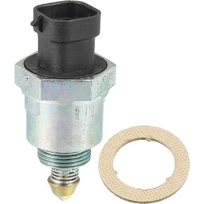 X AUTOHAUX Car Idle Air Control Valve with Gasket 25527077 Replacement for Buick Roadmaster 1991 1992 1993 for Chevrolet C1500 C2500