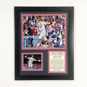 St. Louis Cardinals | Albert Pujols 700th Home Run | 12"x15" Framed Photo Collage