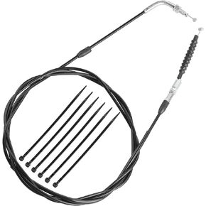 Throttle cable, 121" Throttle Cable brake cable Compatible with Go Kart 150 250cc Kazuma Kandi Roketa Gk-28a Sunl Spyder