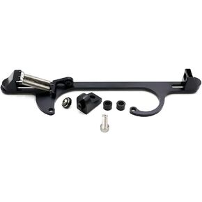 4150 4160 Series Black Red Blue Silver Billet Aluminum Throttle Cable Carb Bracket BX101100