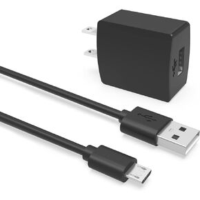 UL Listed Micro USB Wall Charger Fit for Samsung Galaxy Tab A E,S,S2,3,4, 10.1" 7.0" 8.0" 8.4" 9.6" 9.7",SM-T580/P580/T800/T113/T520/T900/T320/T713 Tablet Power Supply Adapter Cord Data Cable