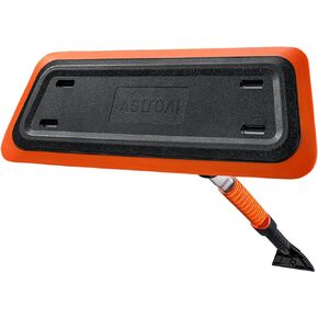 AstroAI 47.2 Inch 2-in-1 Snow Broom and Detachable Ice Scraper with Non-Abrasive Silicone Head for Cars, Trucks, SUVs