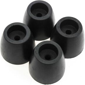 Red Hound Auto Rubber Bumper for Trailer Compatible with Ramp Door Truck 2 Inches Thick Cone Replacement Cargo Stop