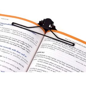 Book Page Holder | Page Holder for Reading | Book Holder for Reading Hands Free | Book Clip | Book Accessories, Reading Accessories, Music Accessories, Book Lover Gift | Fits Most Books