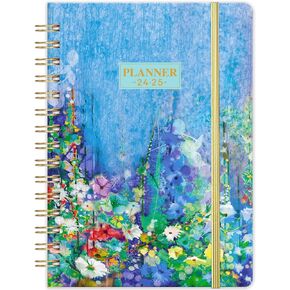 2025-2026 Planner - Planner Weekly and Monthly 2025-2026, JUL. 2025 - JUN. 2026, 6.4" x 8.5", Academic Calendar with Monthly Tabs, Sturdy Cover, Premium Paper, Back Pocket, Strong Twin-wire Binding