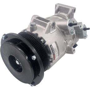 A/C AC air condition compressor with Clutch L4 2.4L compatible with Toyota 07-09 Camry / 06-12 Hiace / 06-08 Rav4 06 07 08 09 (2006 2007 2008 2009)