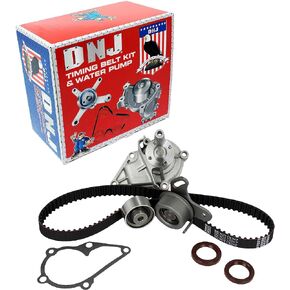 DNJ TBK122WP Timing Belt Kit with Water Pump for 1996-2011 / Hyundai, Kia/Accent, Rio, Rio5 / 1.5L, 1.6L / DOHC / L4 / 16V / 1495cc, 1599cc, 1600cc / VIN C, VIN N
