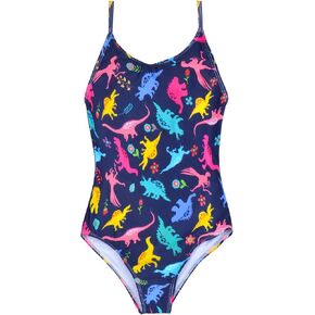 PASHOP Girls One Piece Swimsuits for 4-8 Years Toddler Girls Swimwear Bathing Suit with Adjustable Strap in Kuwait