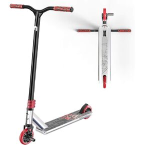 سكوتر احترافي - سكوتر حيلة - مصمم للأولاد والبنات، خدعة للمراهقين - سكوتر احترافي للأطفال بعمر 8 سنوات فما فوق ومناسب للراكبين من جميع المستويات in Kuwait