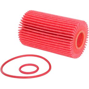 K&N Premium Oil Filter: Protects your Engine: Compatible with Select 2005-2020 LEXUS/TOYOTA/FORD (LC500, LX570, GS F, RC F, IS F, Camry, Land Cruiser, Sequoia, Tundra, Escape), HP-7018