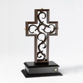 Unity Cross® Metallic Copper; Unity Candle Unity Sand Elegant Rustic Alternative