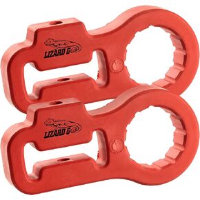 Lift Jack Handle Keeper Isolator farm Jack Handle Bar Protector Jack Mount Bracket (2Pack)(Black)
