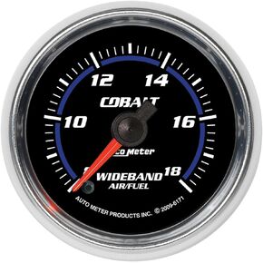 Auto Meter 6171 Cobalt 2-1/16" Wideband Air/Fuel Ratio Analog Gauge