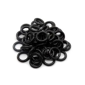 HiSport Fuel Injector O-Rings Set - O-1A Compatible with Toyota,Honda, Mazda. [7.4mm X 2.16 mm] Universal Repair Kits [50 Pcs]