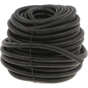 Dorman 86634 1/2 In. x 100 Ft. Black Flex Split Wire Conduit, 100 Pack Universal Fit