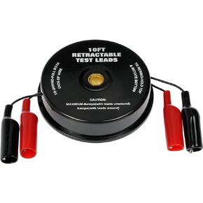 Dorman 84610 10 Foot Retractable Test Leads Universal Fit