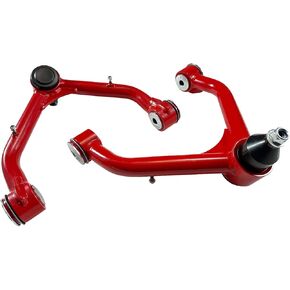 Front Upper Control Arms for 1999-2006 Chevy Silverado Sierra 4X4 RWD, 2-4'' Lift, 6 Lug, PU Bushings & Ball Joints