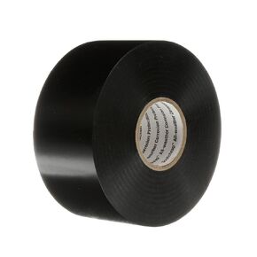 3M 80014000469 Scotchrap Vinyl Corrosion Protection Tape 50, Unprinted, roll, 1 in x 100 ft Black- Carton, Foot