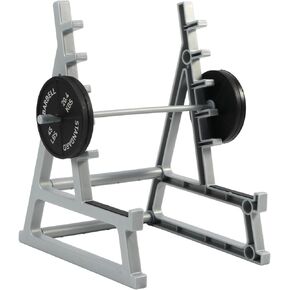 Barbell Rack Pen Holder, Squat Rack Pen Holder for Fitness Enthusiasts and Weightlifting Fans, Gym Theme Decorations Gift, Fun Desk Accessories (As Shown)