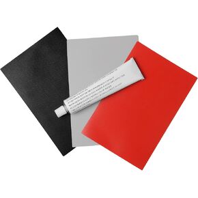 6 Pcs Boat Repair Kit with PVC Patches Set Accessory for Inflatable Boat Kayak