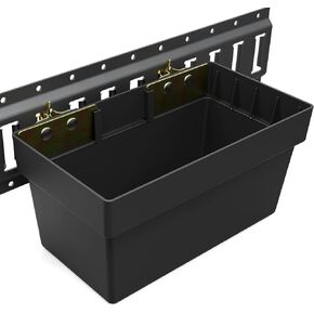 2 Pack Heavy Duty E-Track Basket for E-Track Systems, Trailer E Track Organizing Storage Pail,Organization Bin for Trucks, E-Track Storage Bin - E Track Accessories