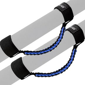Grab Handles for UTV ATV,Roll Bar Grab Handles fits 1.75"-2" UTV Bars and Cages,Black&Army Green CAMO Paracord,2Pcs