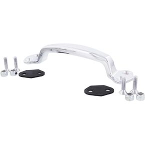 United Pacific 10960 Heavy-Duty Chrome Plated Grab Handle Set for Cars & Trucks, Universal Application, Easy Install - 1 Handle w/Hardware Included